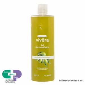 Gel de Ducha Dermatológico Aceite de Oliva y Omega-6 750ml -Vivera